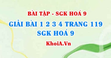 Bài tập về Etilen C2H4: Giải bài 1, 2, 3, 4 trang 119 SGK Hoá 9